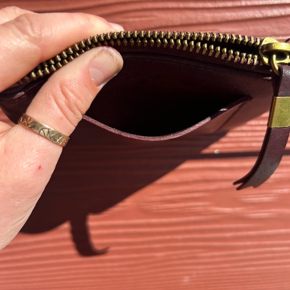 Maxwell leather pocket pouch wallet - Picture 4 of 5